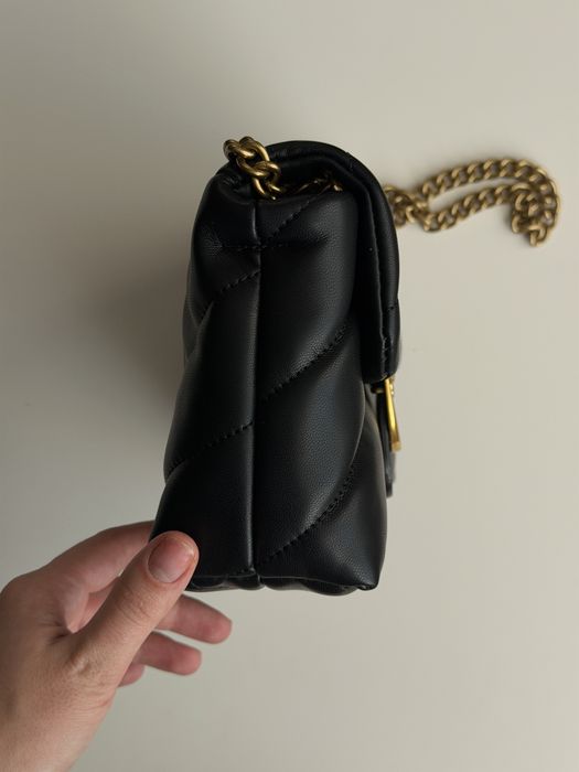 Сумка пуф Pinko, чорна сумка Pinko