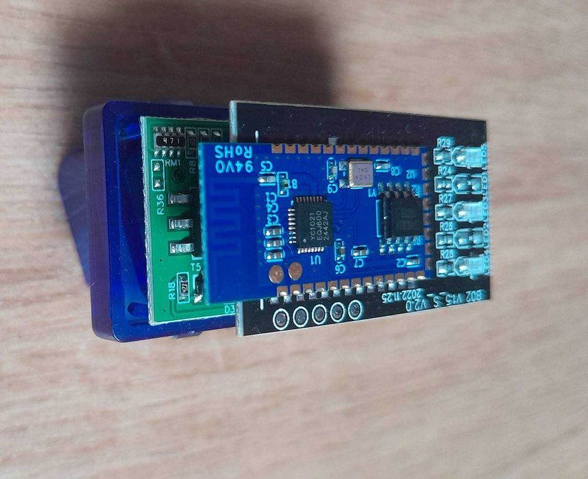 Автосканер ELM327 2 плати версія v1.5 чіп PIC18F25K80