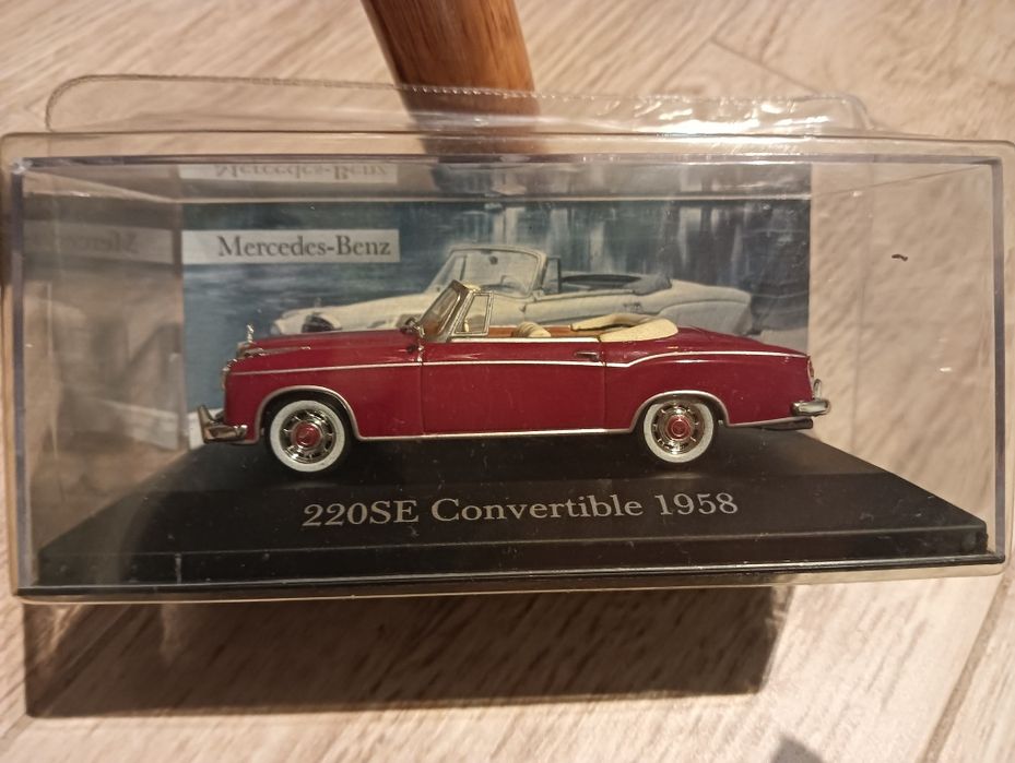 Miniatura Mercedes Benz 220 SE Convertible 1958