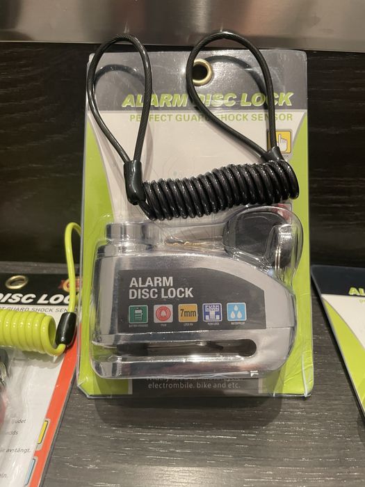 Cadeados de disco com alarme PROMOÇAO e avisador MATERIAL DE QUALIDADE