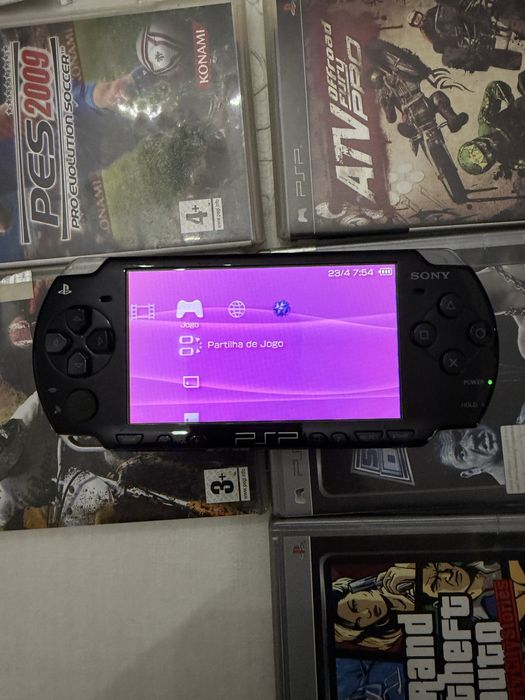 Playstation PSP + 5 jogos
