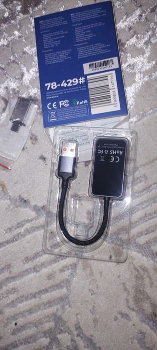Bezprzewodowy adapter USB Carplay Android auto Carconect WIFI Bluetooth
