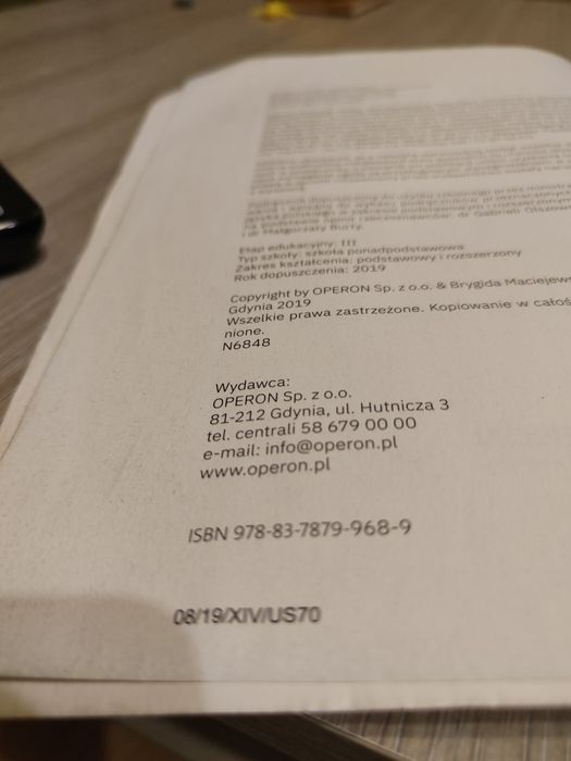 Język polski linia II zakres podstawowy i rozszerzony