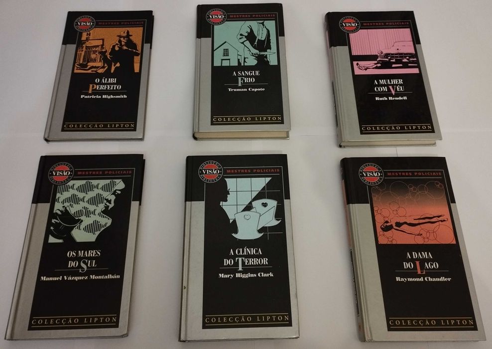 Colecção Lipton Visão Policiais COMPLETA (20 Volumes 20€) ou (1€ unid)