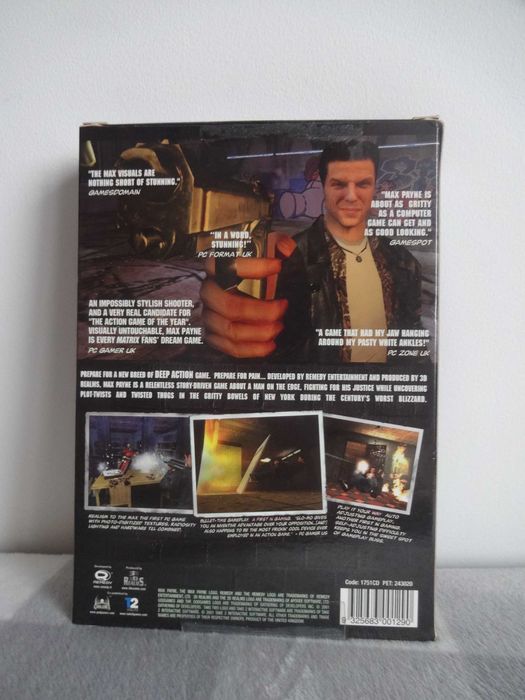 MAX PAYNE (2001) - BIG BOX Edycja Kolekcjonerska Stan 10/10