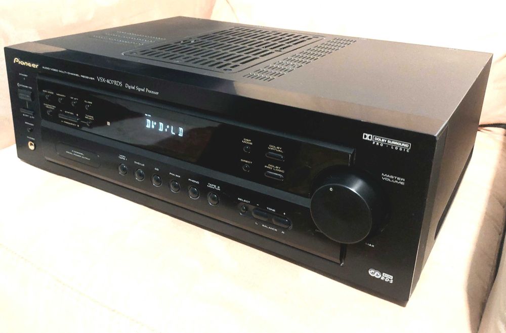 ‼️ pioneer vsx-407 rds amplituner 5.1 ciężki solidny ‼️