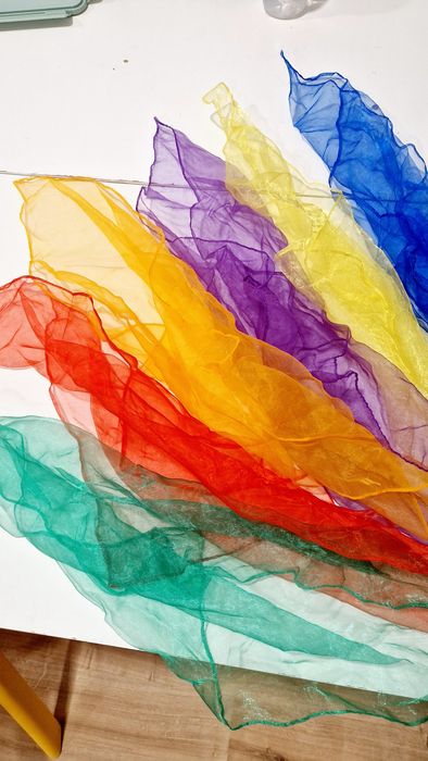 Montessori chusty animacyjne 6szt