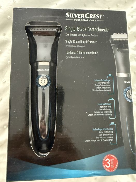 Trymer do zarostu silvercrest nowy