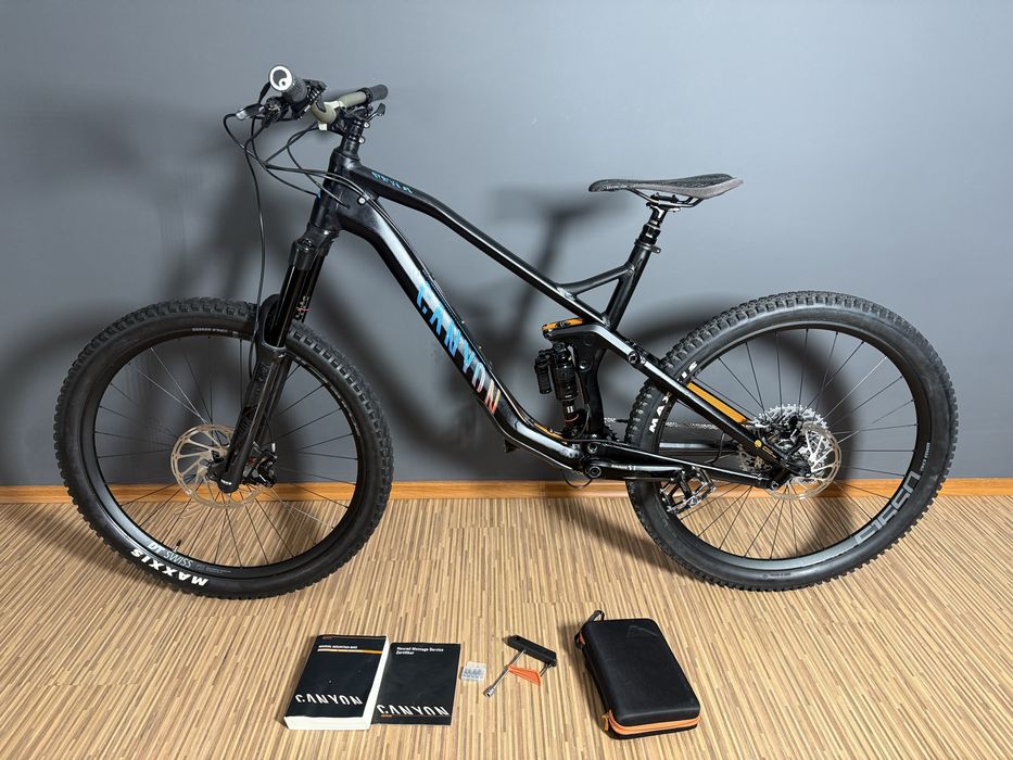 Canyon Strive AL 9.0 x0 renthal rower enduro full nie specialzied trek
