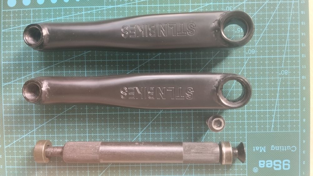 Шатуни BMX Stolen Talon 19 165mm 48 шліців
