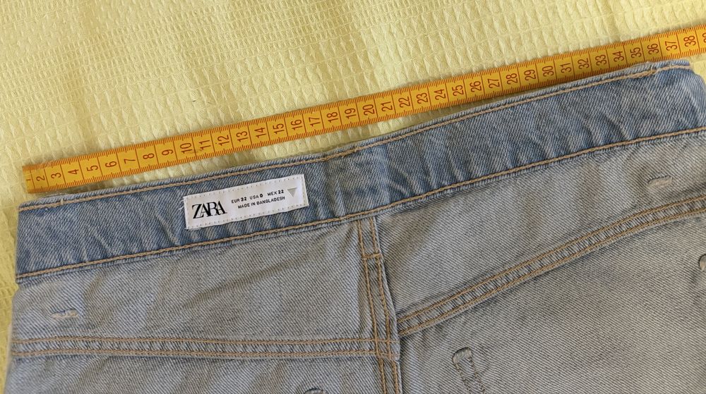 Комплект джинси та боді з люверсами ZARA