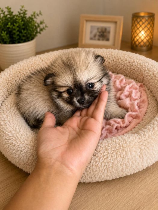 Fêmea lulu da Pomerânia