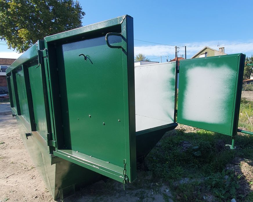 CONTENTORES para venda novos de 6m³, 15m³, 20m³ e 30m³ e usados de 6m³