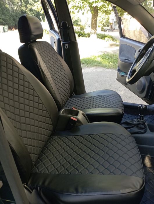 Чохли на сидіння алькантара тканина екокожа