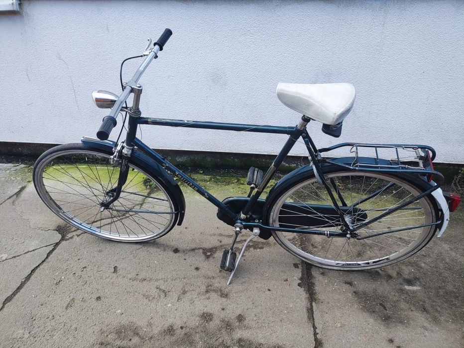 4.  Miejski Rower zielony holenderski - Amsterdam damka