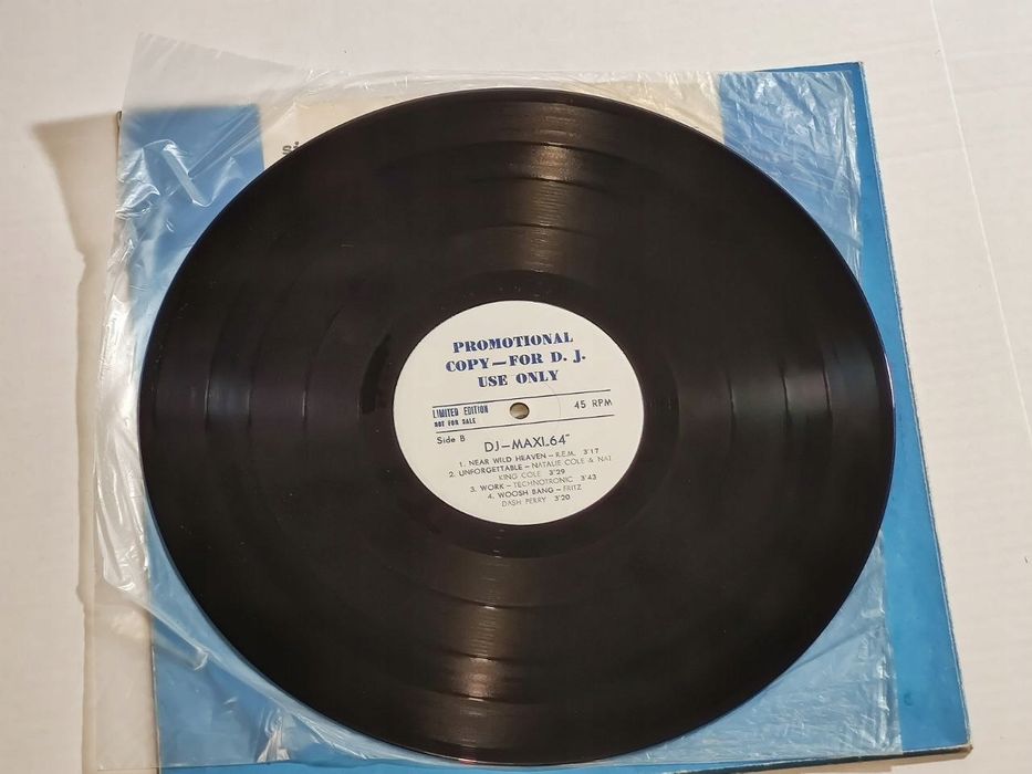Various – Dj Maxi Single 64. Technotronic. 12'' 45Rpm VG++
