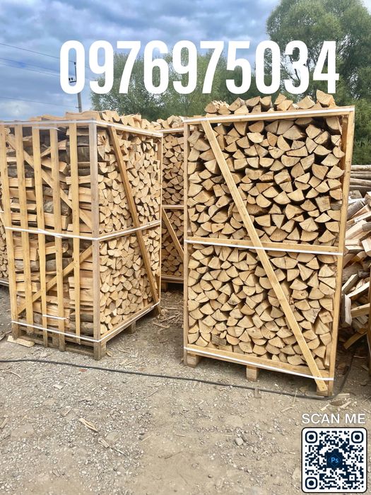 Дрова колоті бук