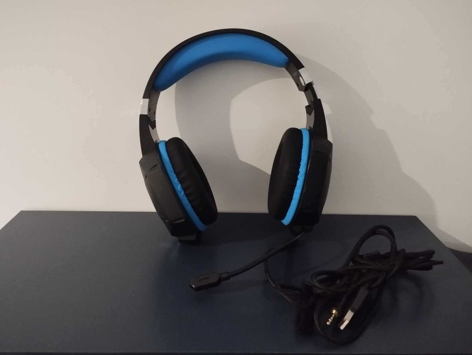 YINSAN  Słuchawki nauszne TM5 do gier PS4 PS5 Surround Stereo 3,5 mm