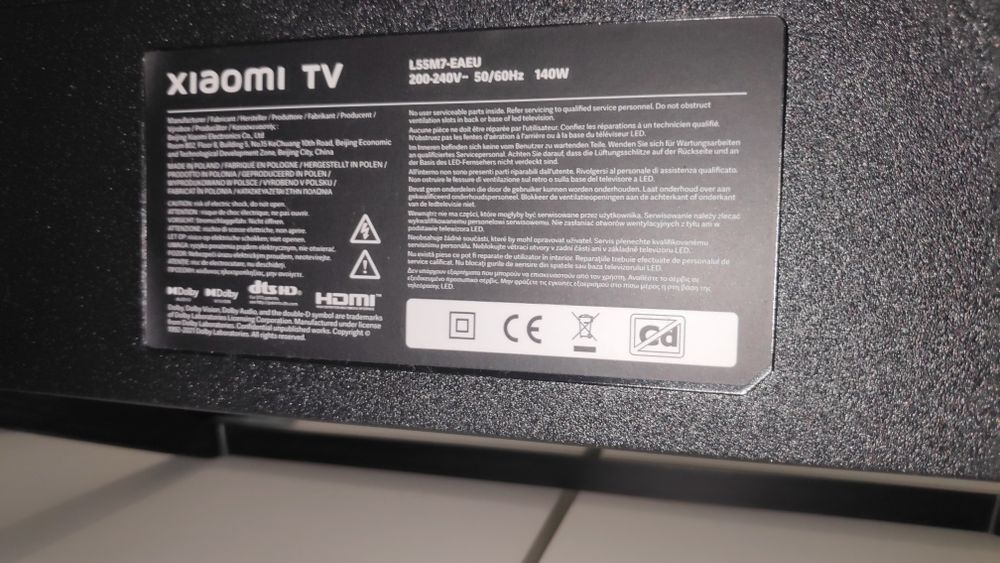 Xiaomi TV 55 L55M7-EAEU