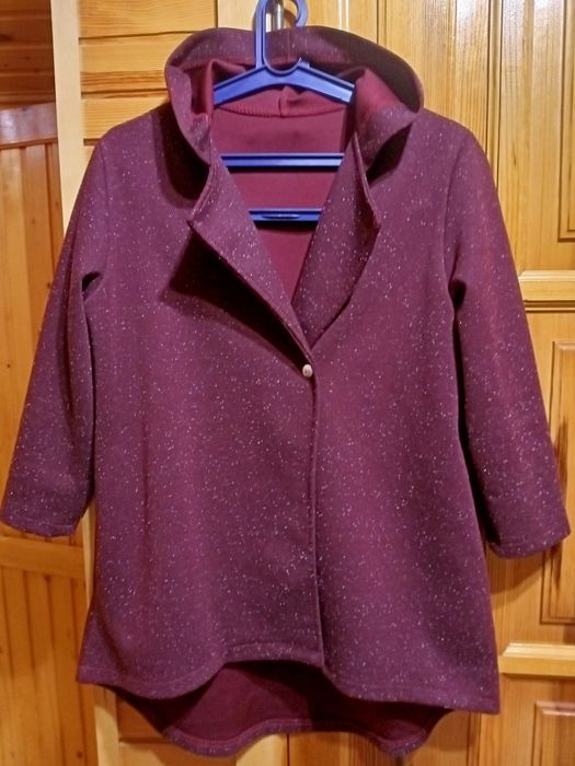 Кардіган кольору марсала