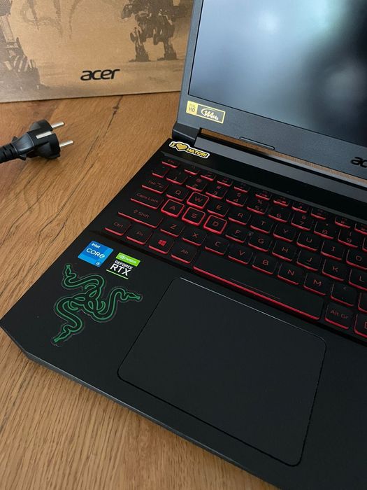 Laptop Acer Nitro 5 rtx3050ti ssd m2 512gb i5 11400h