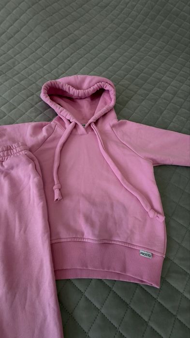 Рожевий спортивний костюм для дівчинки 3-4 роки двухнитка