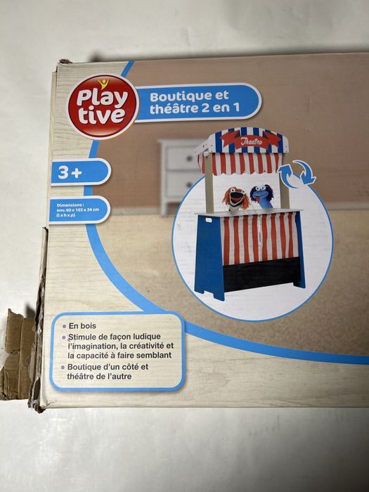 Дитяча іграшка деревяний магазин