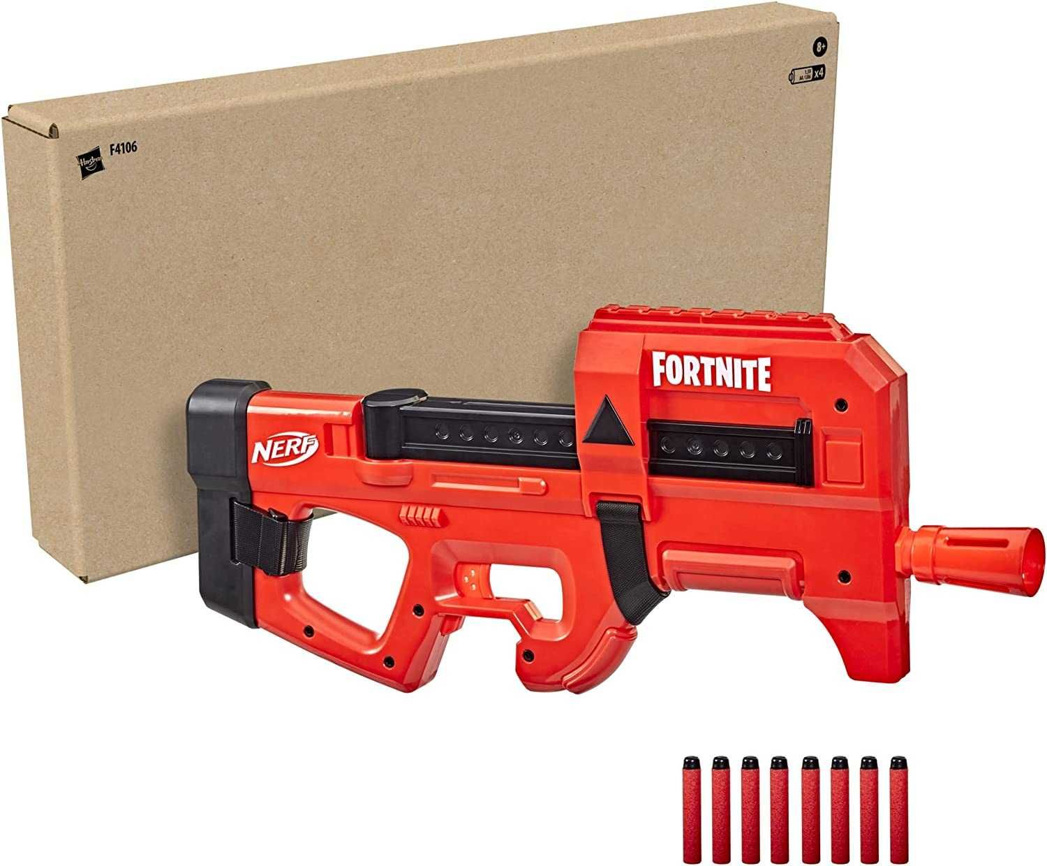 NERF Fortnite Compact SMG F4106 Hasbro Нерф Фортнайт Компакт Бластер: 1 ...