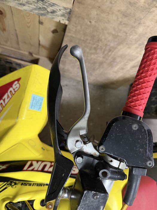 Manete embraiagem completa mais manete bomba travão Suzuki ltr 450