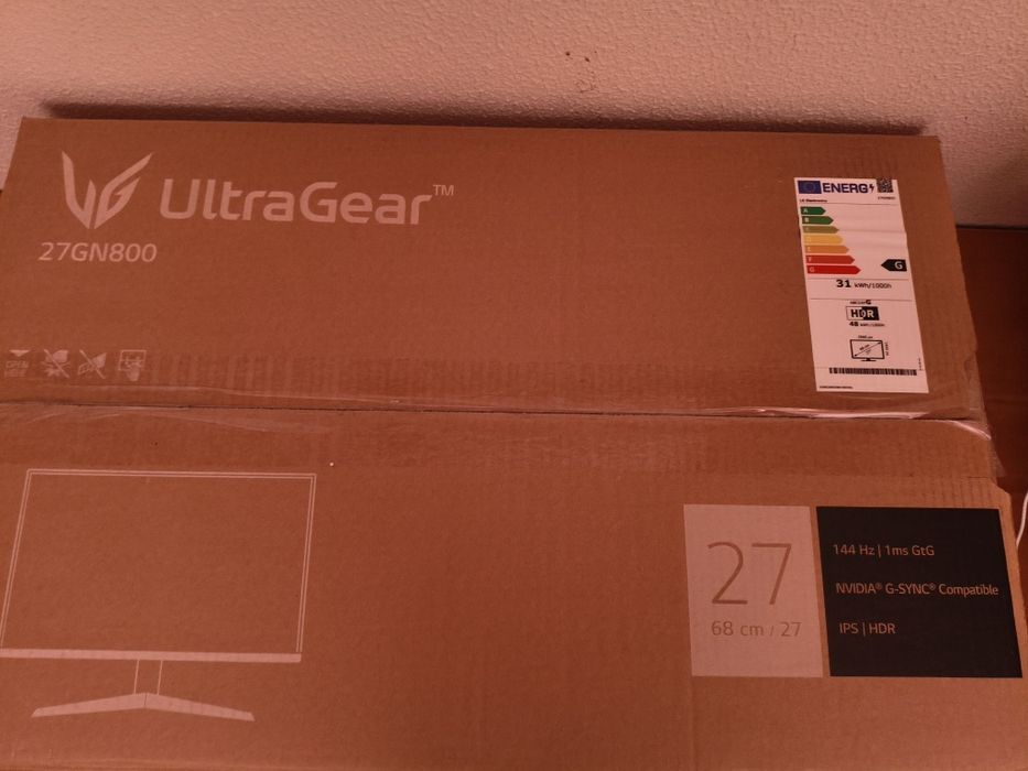 Vendo monitor Lg ultra gear 27gn800-b 144hz 1440p