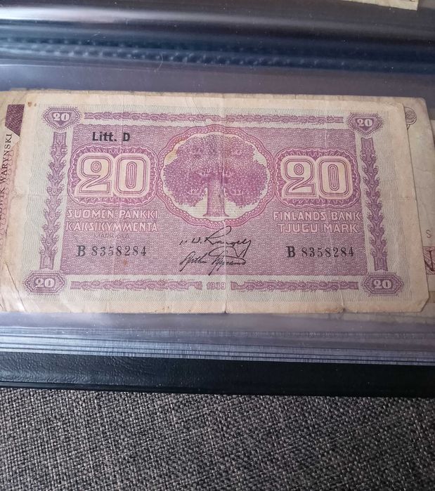 Bardzo stare banknoty