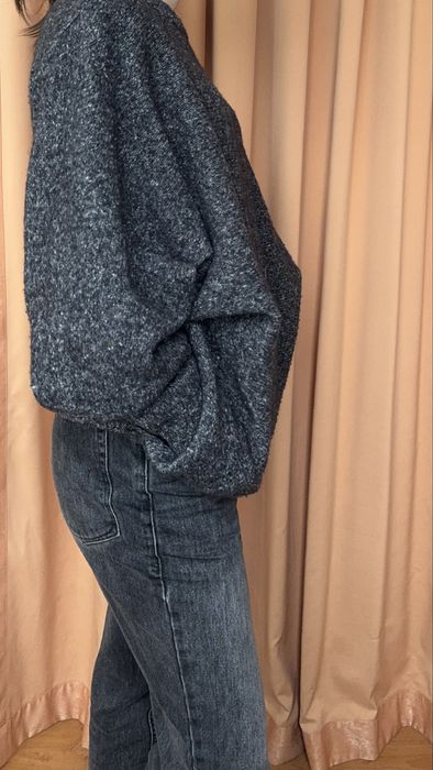 Обʼємний вовна/альпака/кашемір светр з кишенею Raey