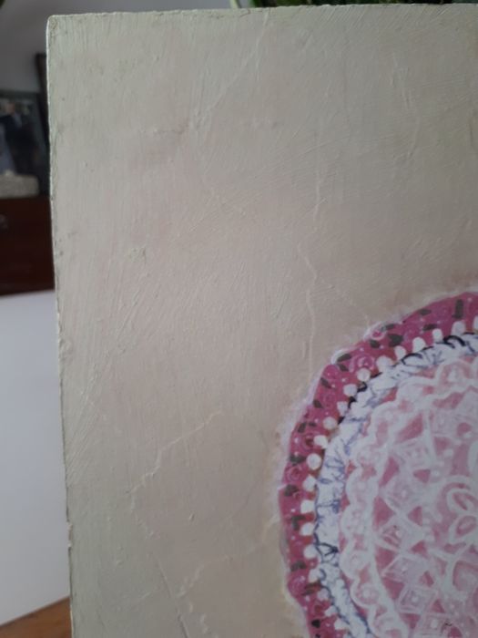 obraz robiony handmade