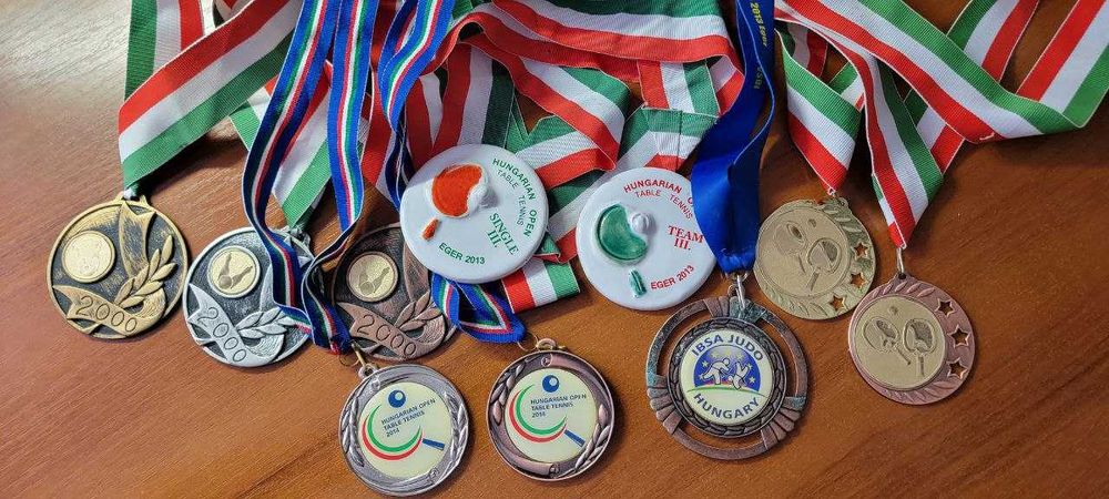 Медали спорт олимпиада НОК МОК теннис дзюдо боулинг