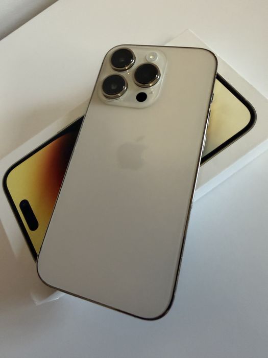 Iphone 14 pro złoty 256gb kondycja 100%