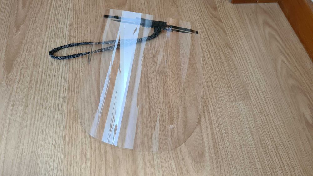 Viseira de Proteção, com oferta de fita adaptativa