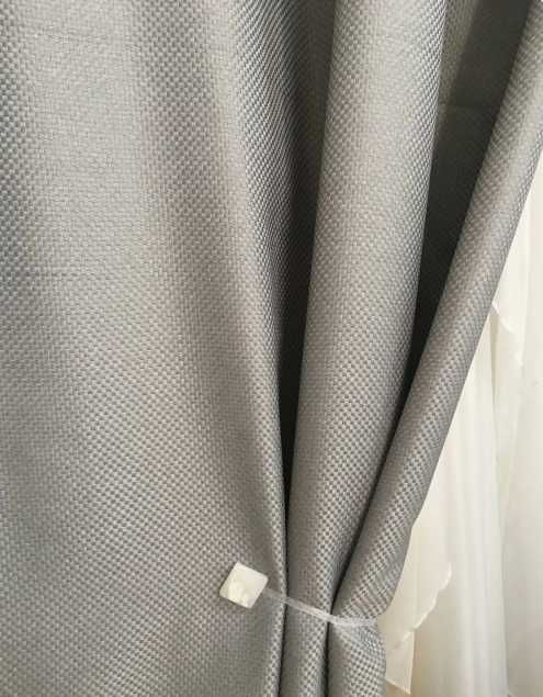 штори блекаут льон рогожка на тасьмі