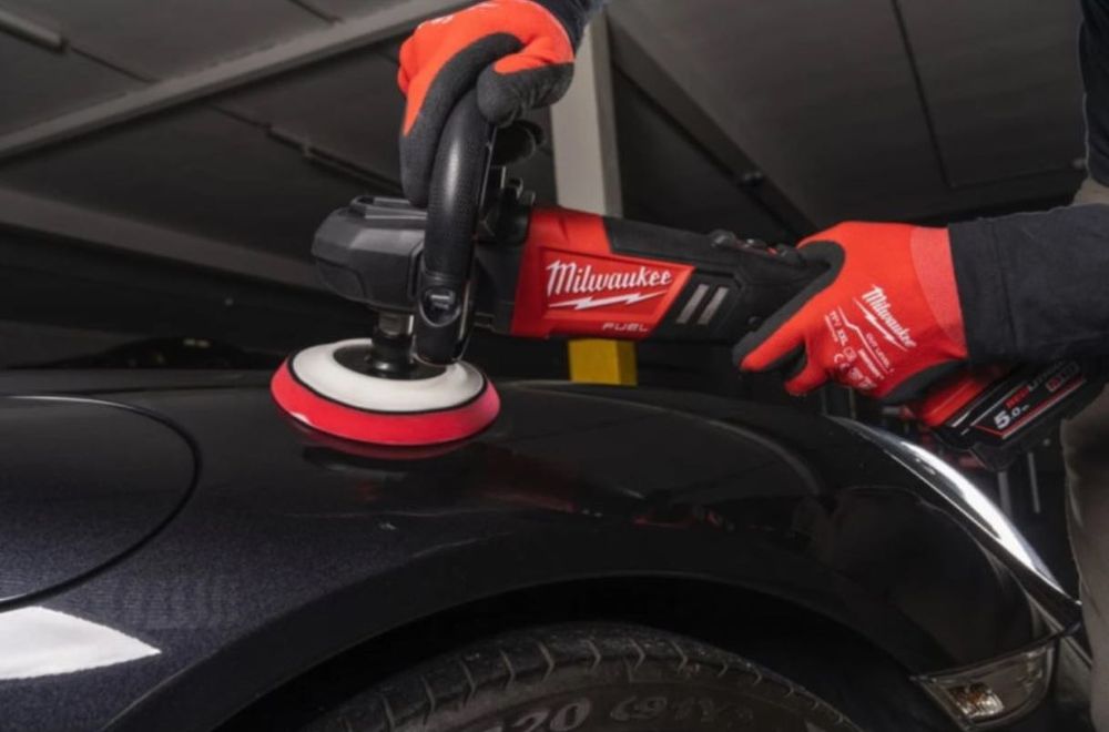 Машина полірувальна кутова акумуляторна MILWAUKEE M18 FAP180-0X, 180мм