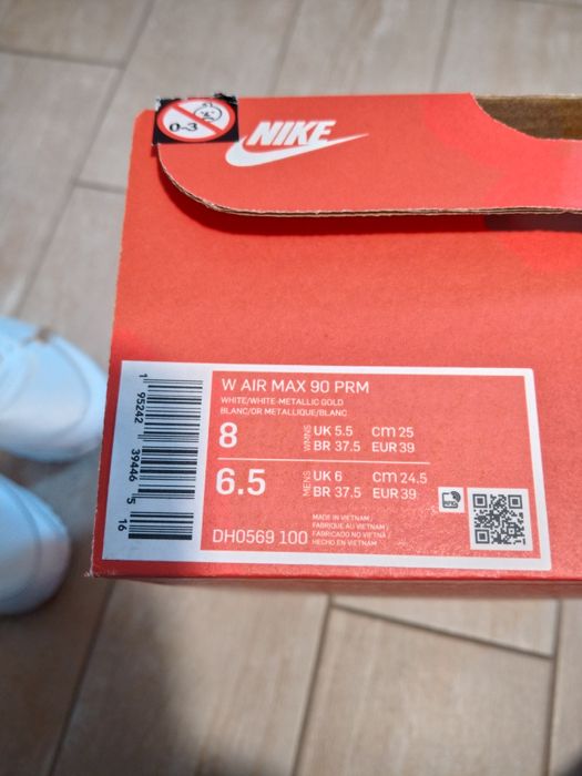 Buty sportowe Nike Air Max 90 PRM, rozm. 39