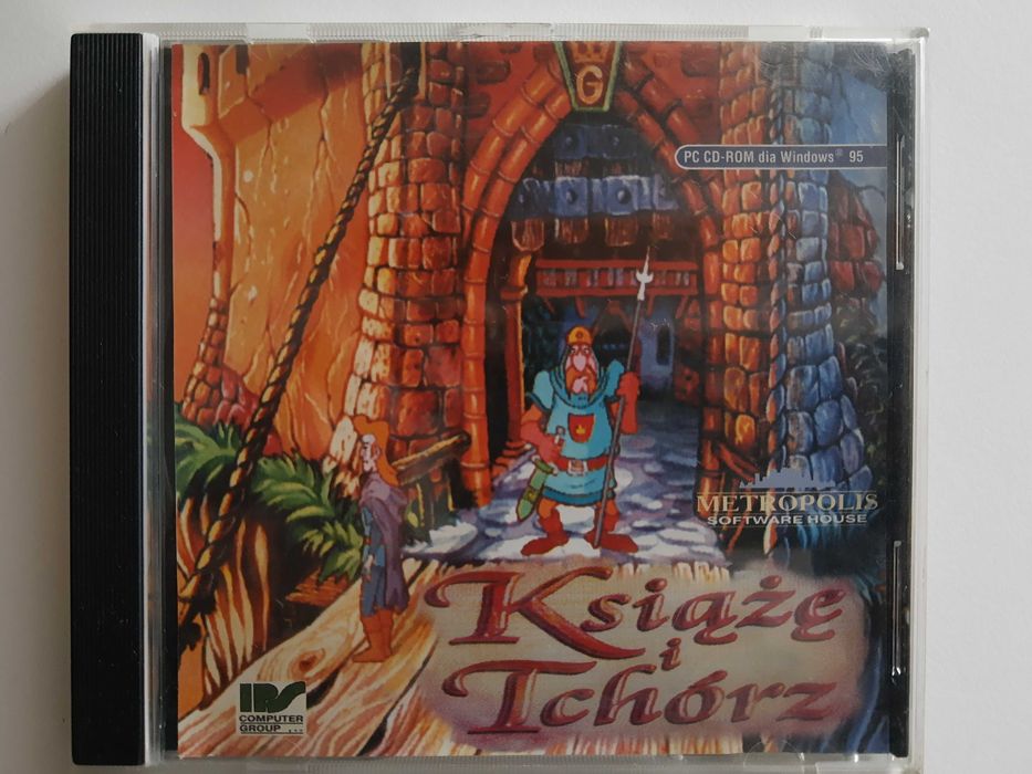 Gra na PC Książę i Tchórz - Oryginał 1998
