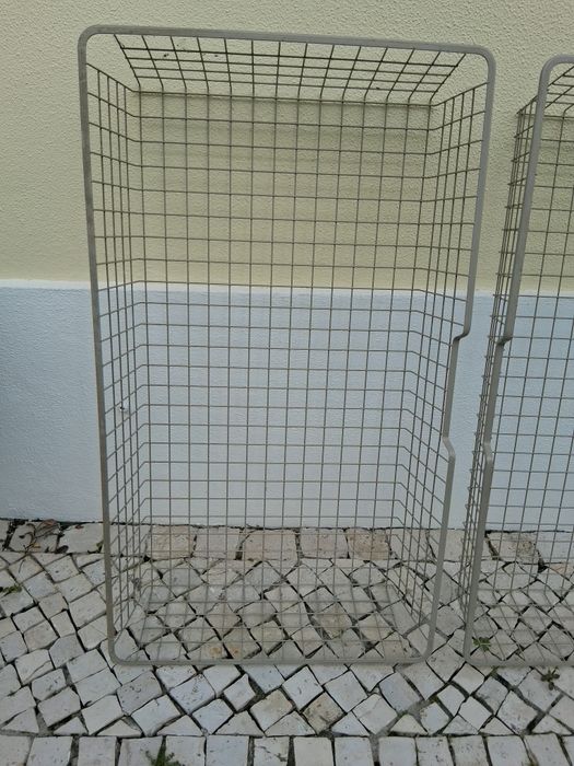 2 Cestos metálicos / 2 metal baskets - IKEA
