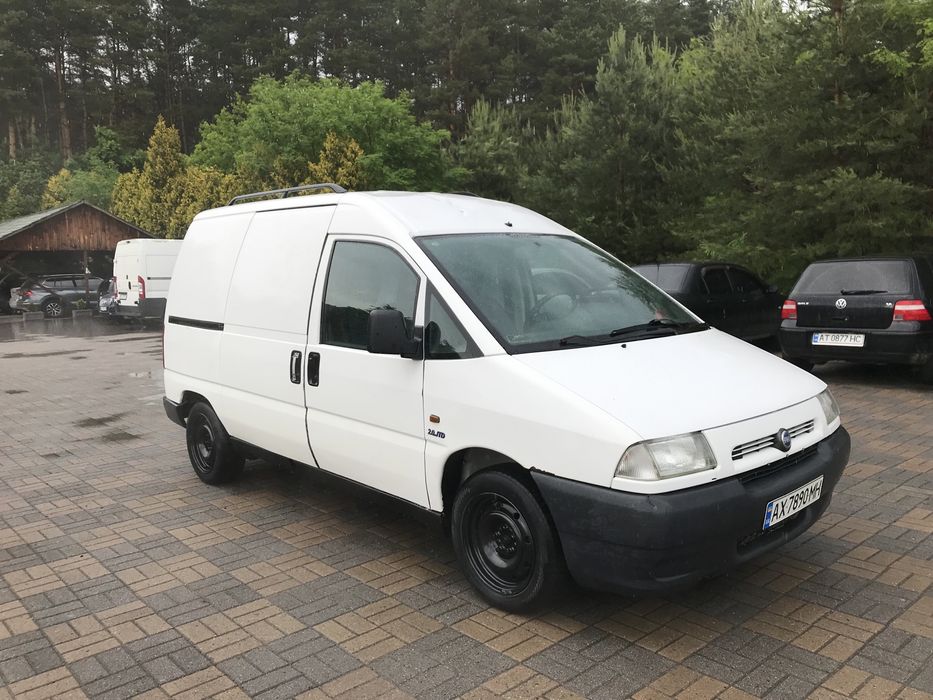 Fiat Scudo 2.0 HDI Фіат Скудо дизель (Citroen Jumpy Peugeot Expert)