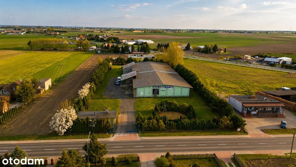 Hala magazynowo–produkcyjna 1 871 m² ! Działka 8 100 m² !