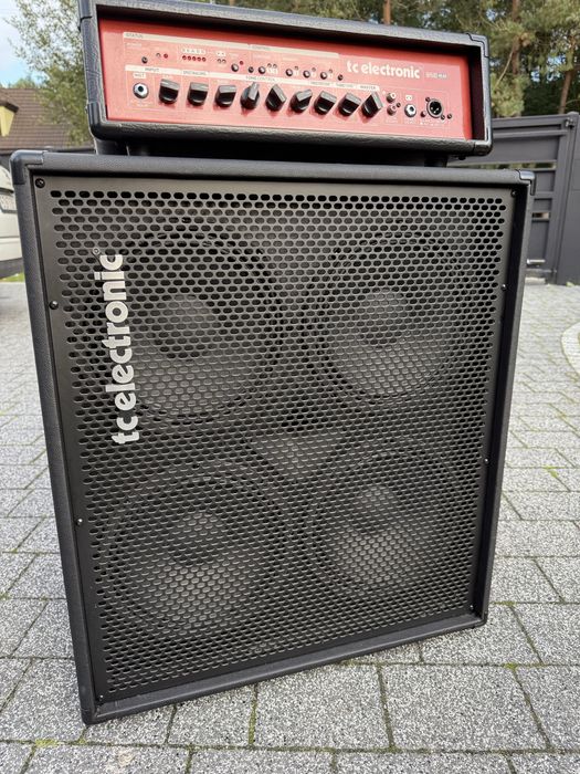 Piec basowy tc electronic ze wzmacniaczem