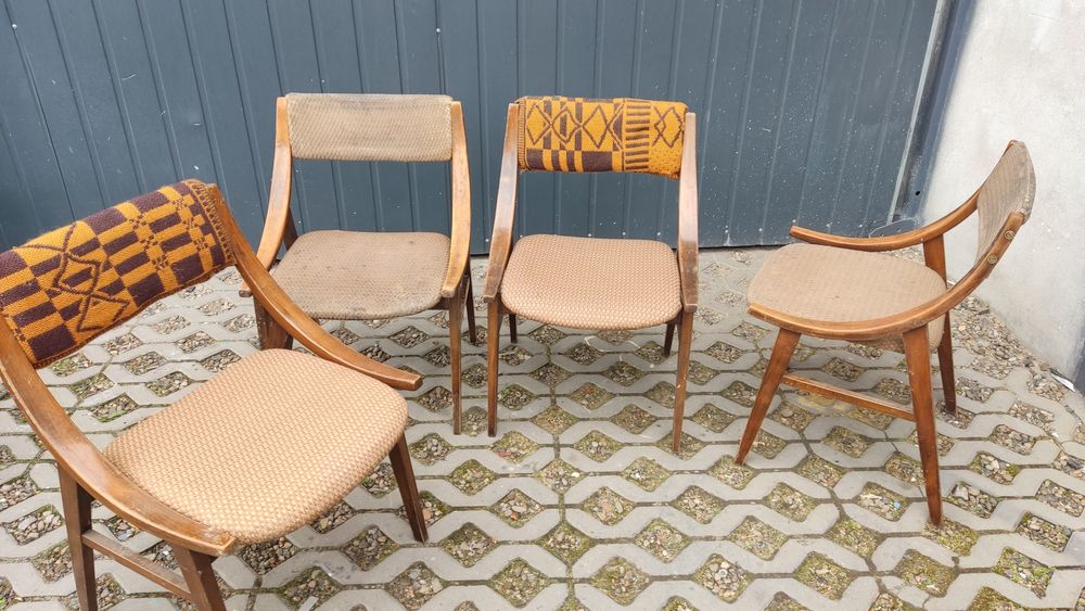 Krzesło skoczek prl do renowacji