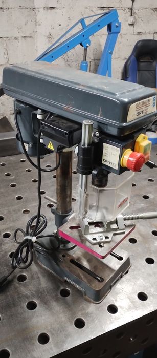 Wiertarka stołowa Optimum OPTIdrill B 13 + imadło (stan idealny)
