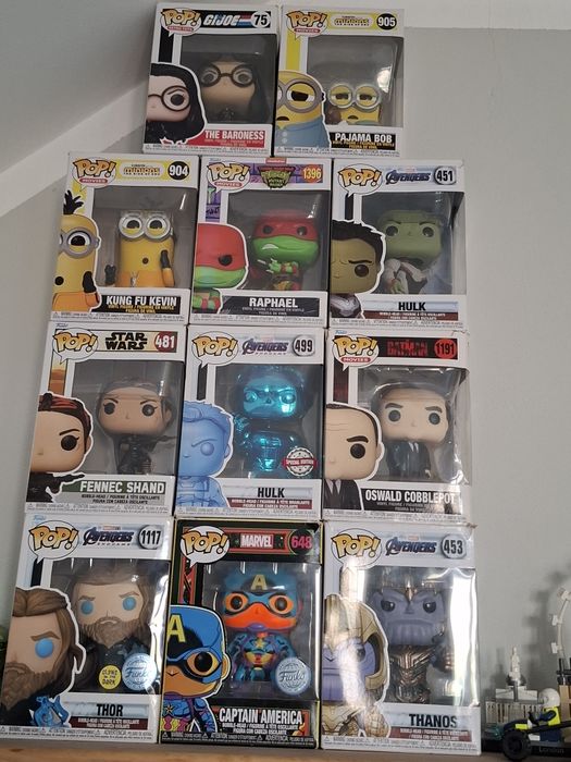 Pop figurki na sprzedaż