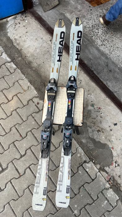 Narty Head 148cm + kask