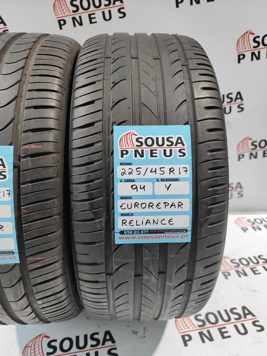 2 pneus como novos 225-45R17 - Oferta dos Portes