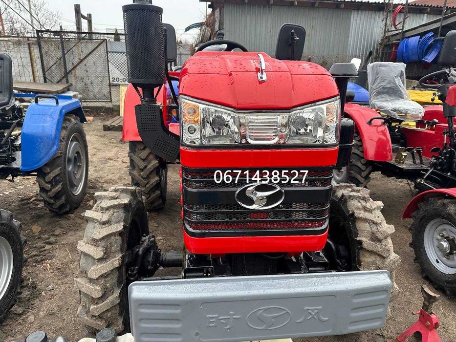 Трактор Shifeng Forte 244R радіатор зпереду Великі шини 6.00-16/9.5-24